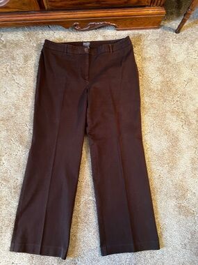 Chico's Brown Corduroy Pants